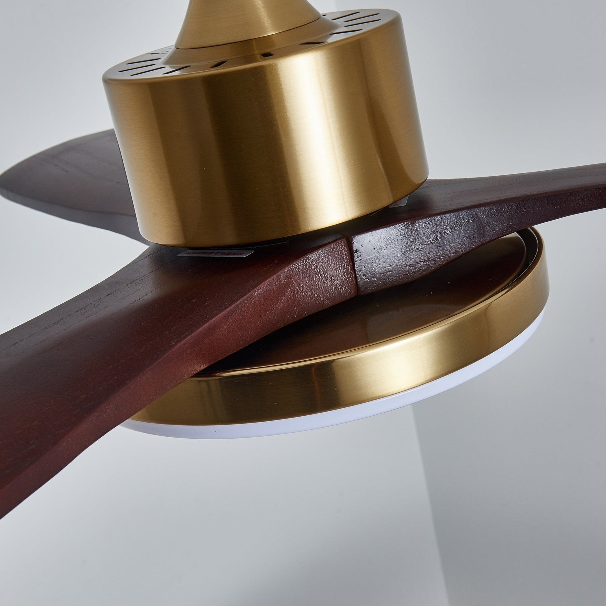 Xen Modern Wood Ceiling Fan Light-Neutral Decor