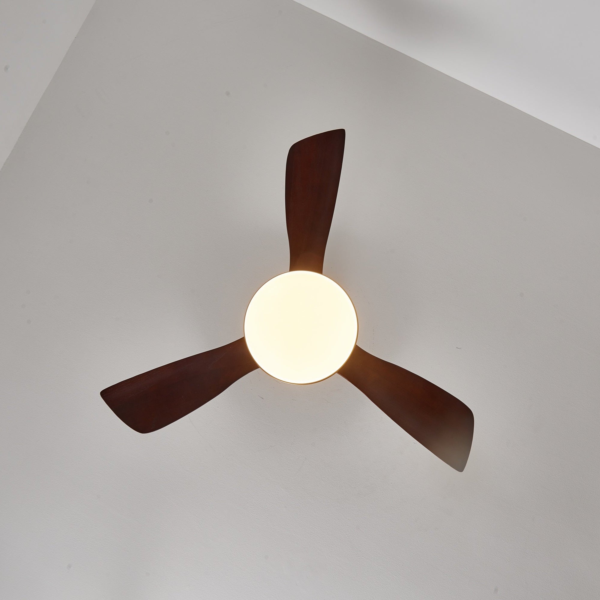 Xen Modern Wood Ceiling Fan Light-Neutral Decor
