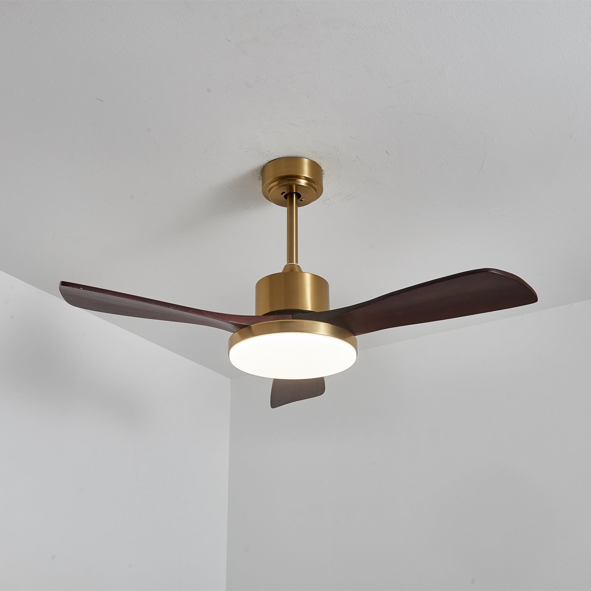 Xen Modern Wood Ceiling Fan Light-Neutral Decor