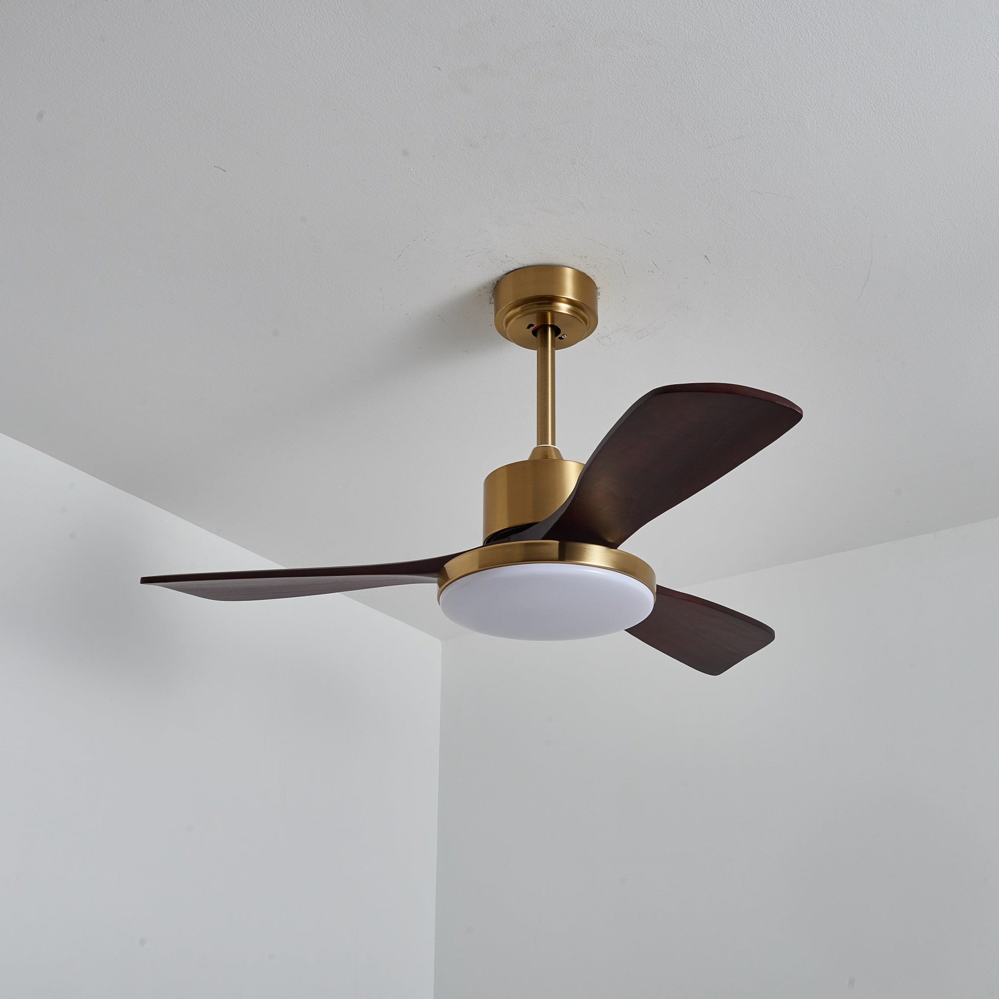 Xen Modern Wood Ceiling Fan Light-Neutral Decor