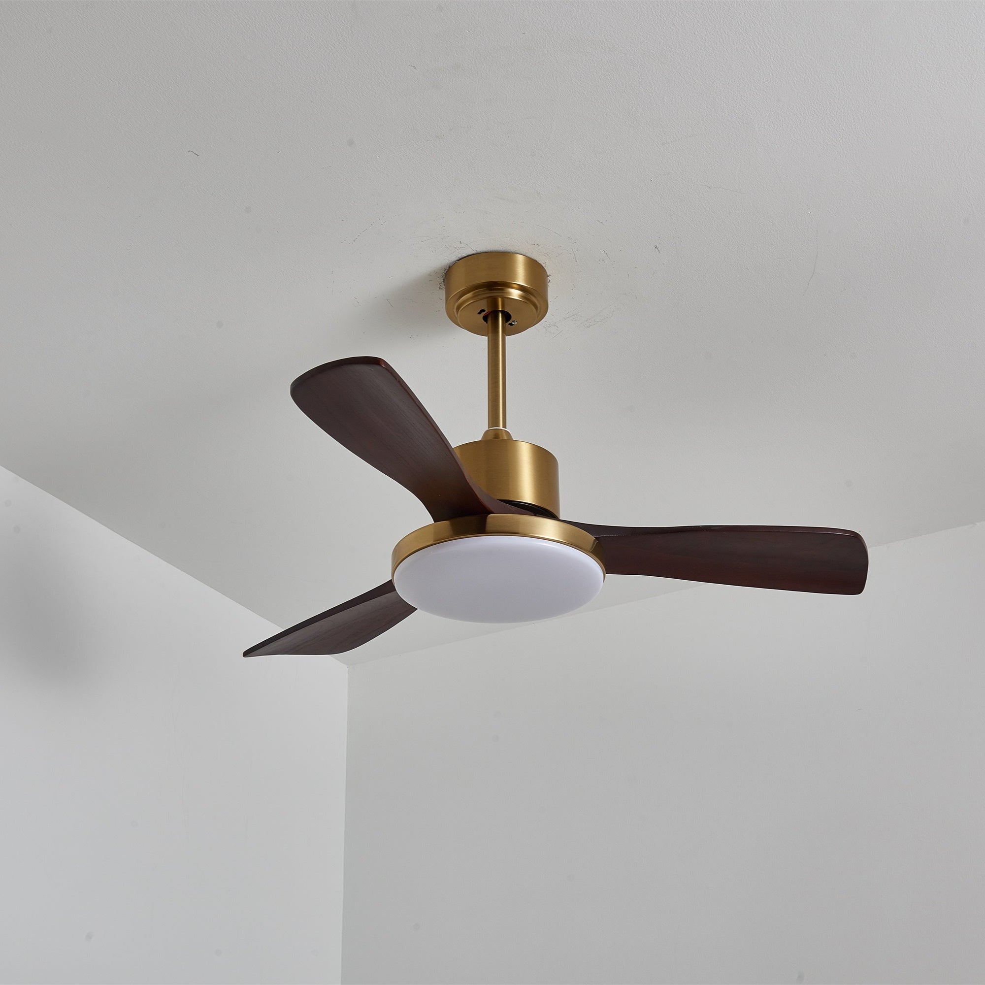 Xen Modern Wood Ceiling Fan Light-Neutral Decor