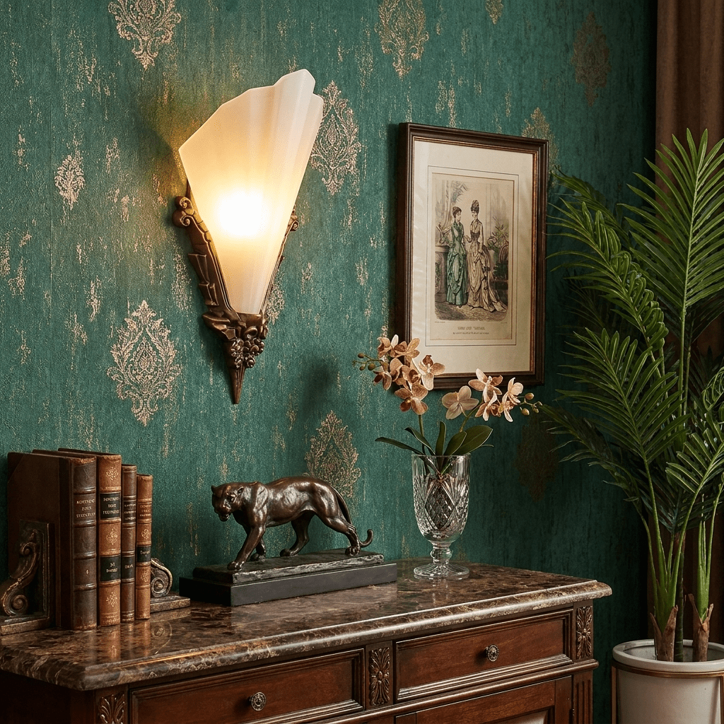 Aurivelle Deco Wall Sconce-Neutral Decor