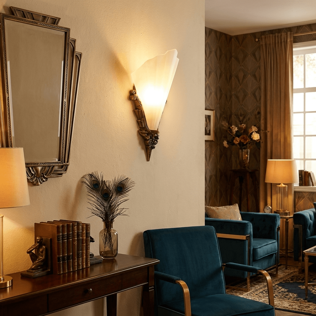 Aurivelle Deco Wall Sconce-Neutral Decor