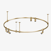 Ivrinir Ringed Brass Pendant Lamp-Neutral Decor