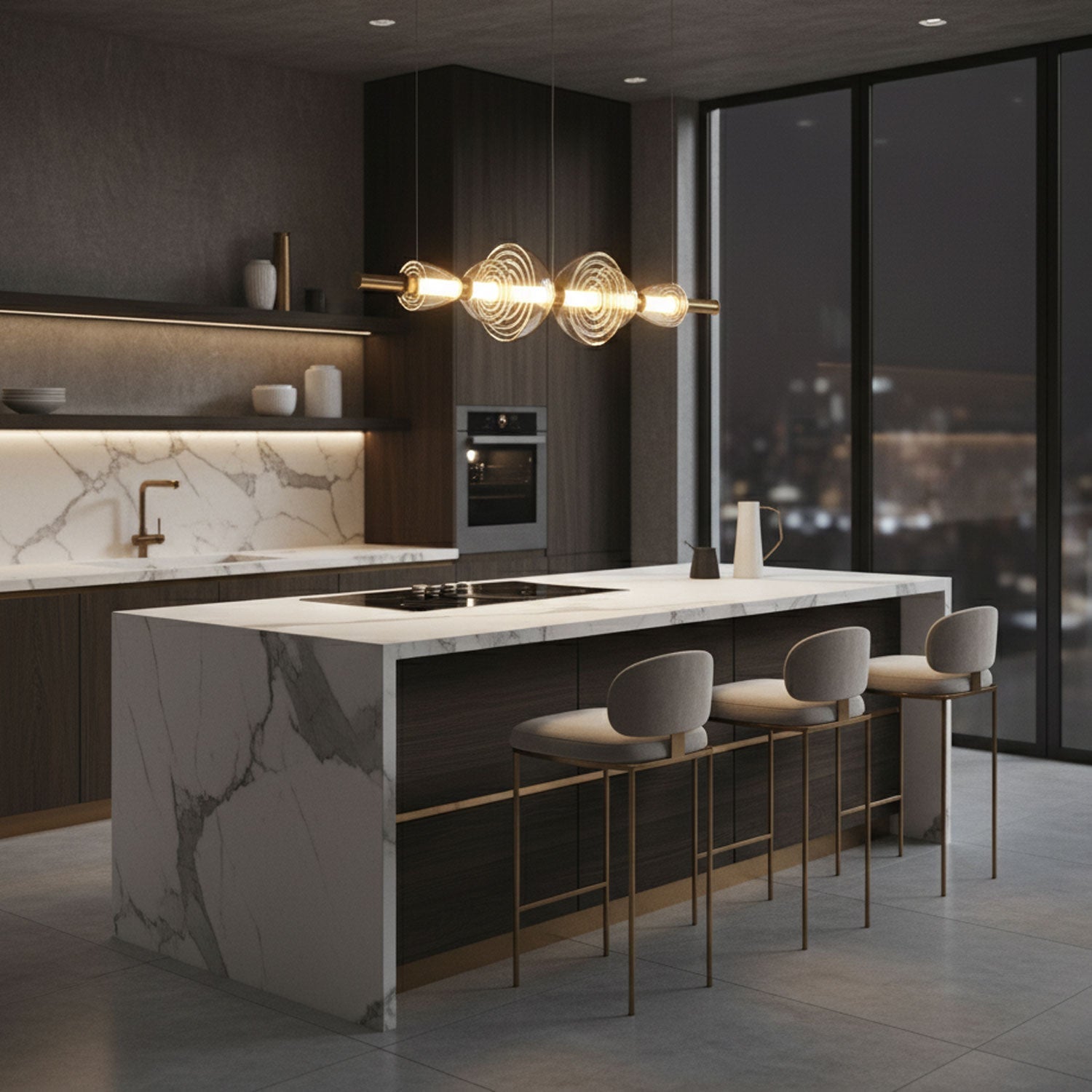Aurora Luminosity Pendant Lamp-Neutral Decor