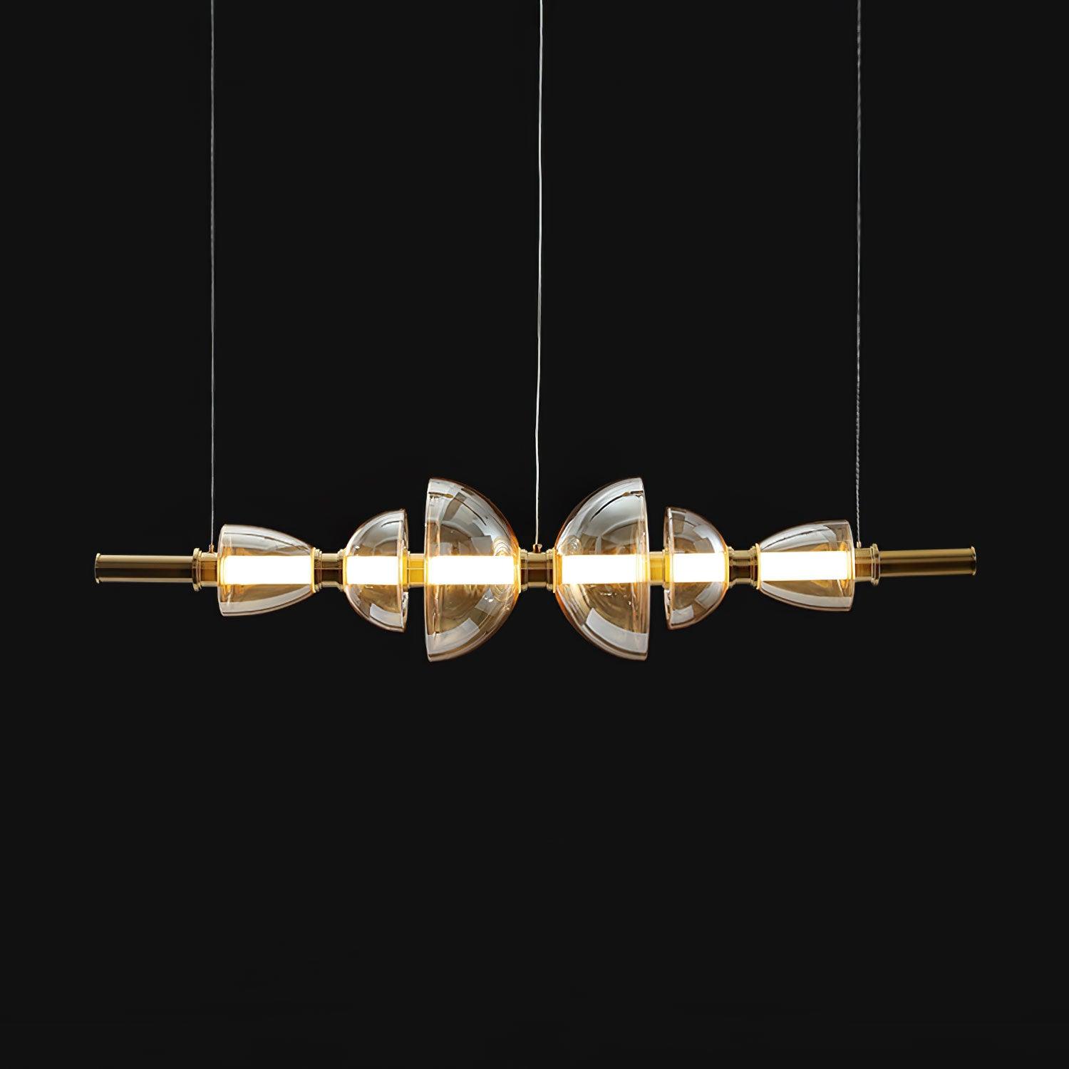 Celand Contemporar Glass Pendant Lamp-Neutral Decor