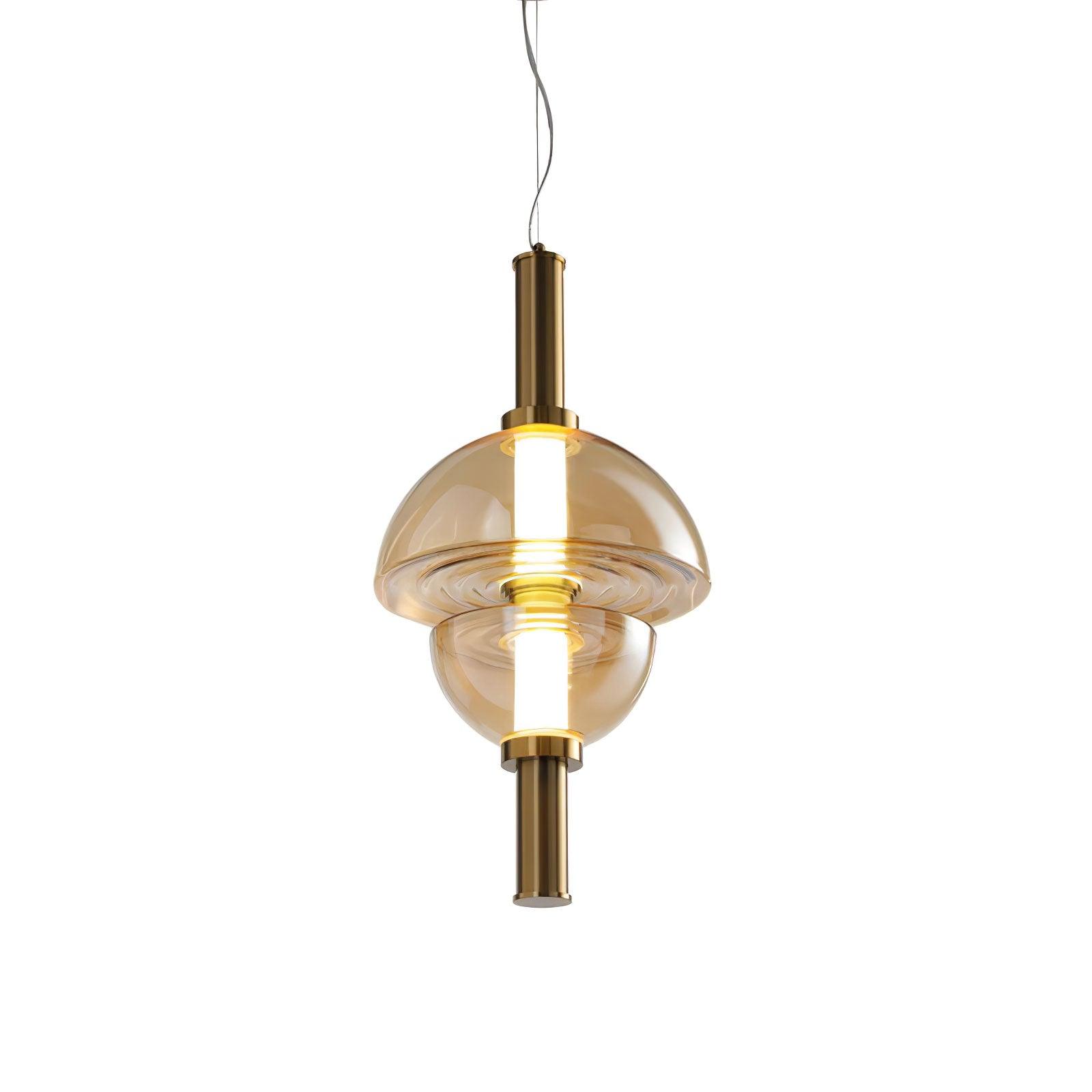Celand Contemporar Glass Pendant Lamp-Neutral Decor