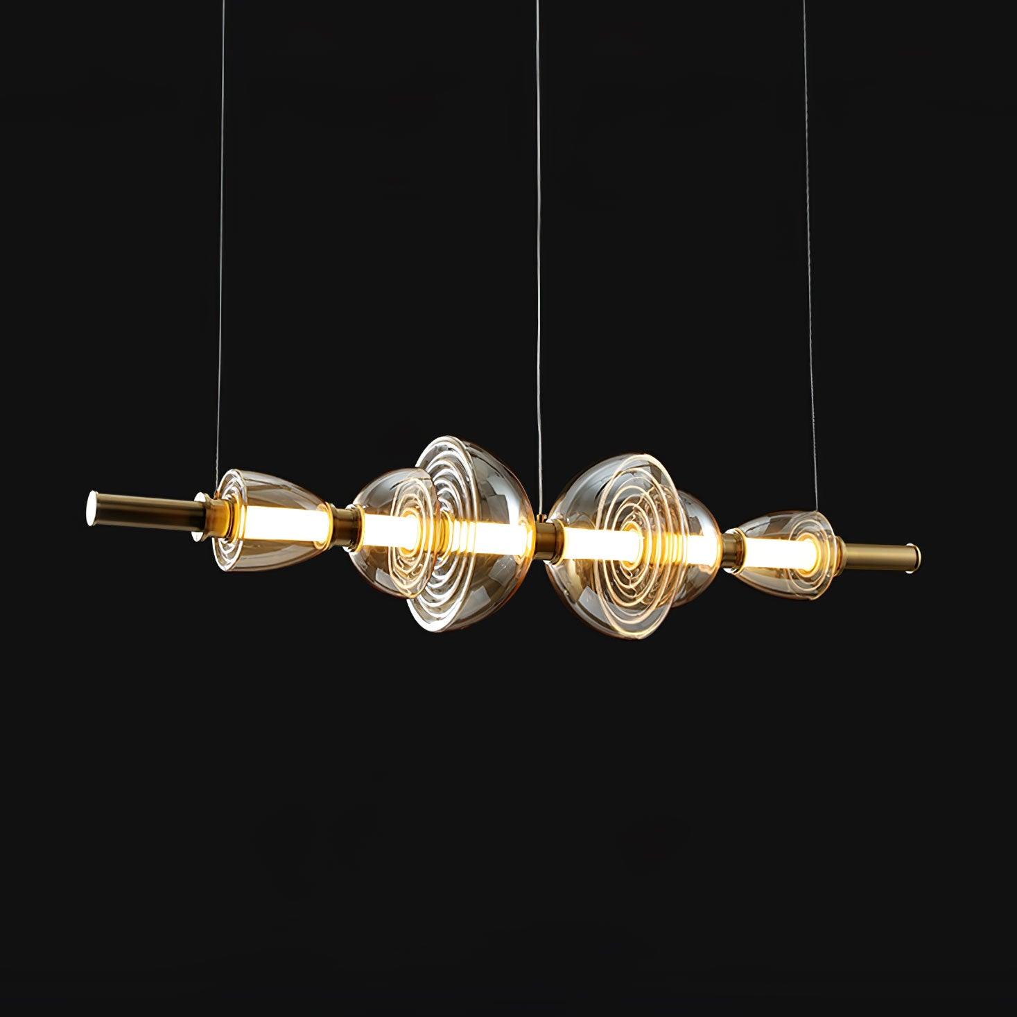 Celand Contemporar Glass Pendant Lamp-Neutral Decor