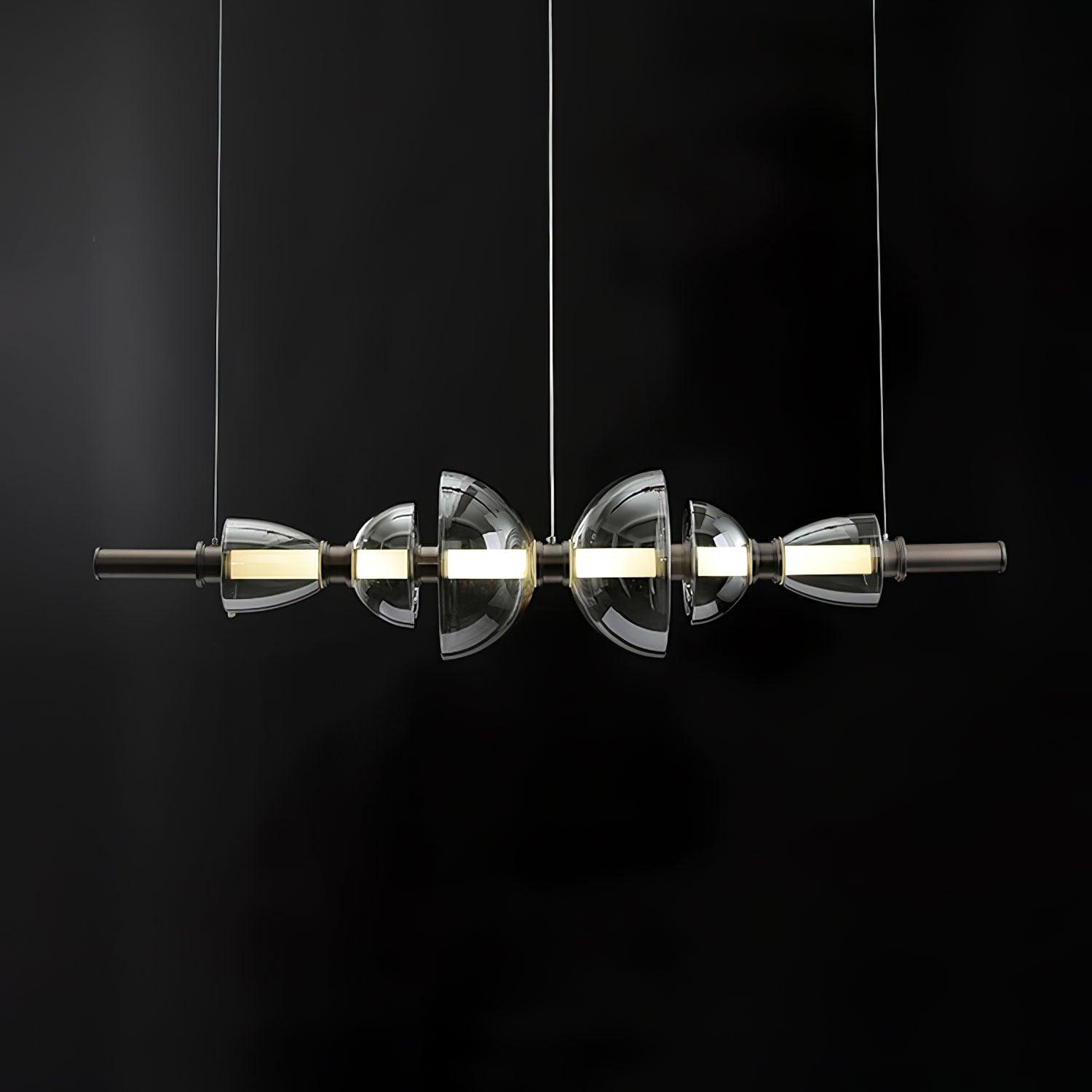 Celand Contemporar Glass Pendant Lamp-Neutral Decor