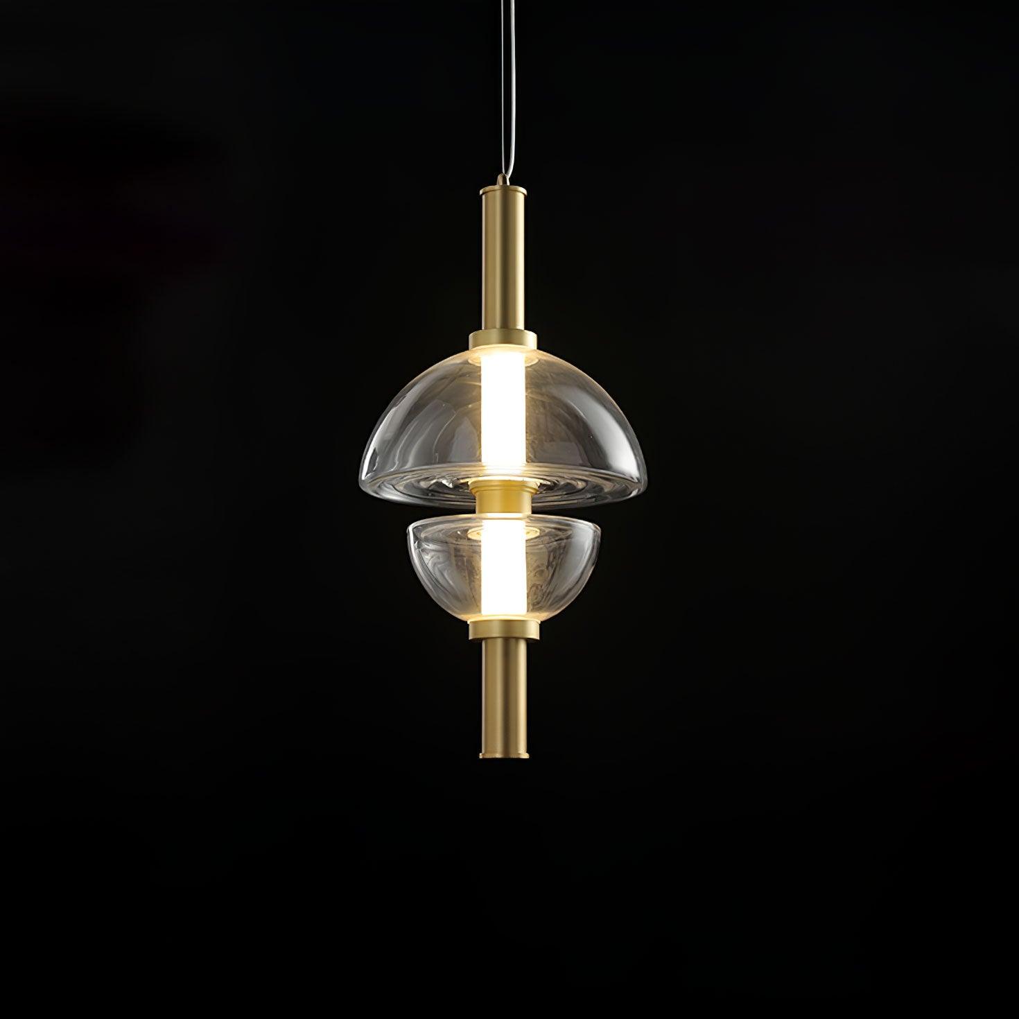 Celand Contemporar Glass Pendant Lamp-Neutral Decor