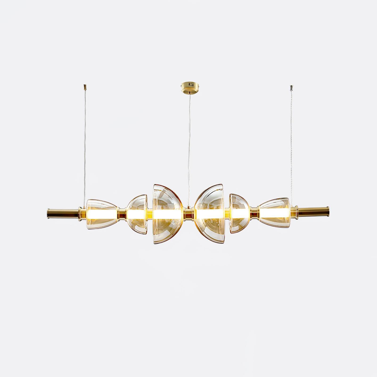 Celand Contemporar Glass Pendant Lamp-Neutral Decor