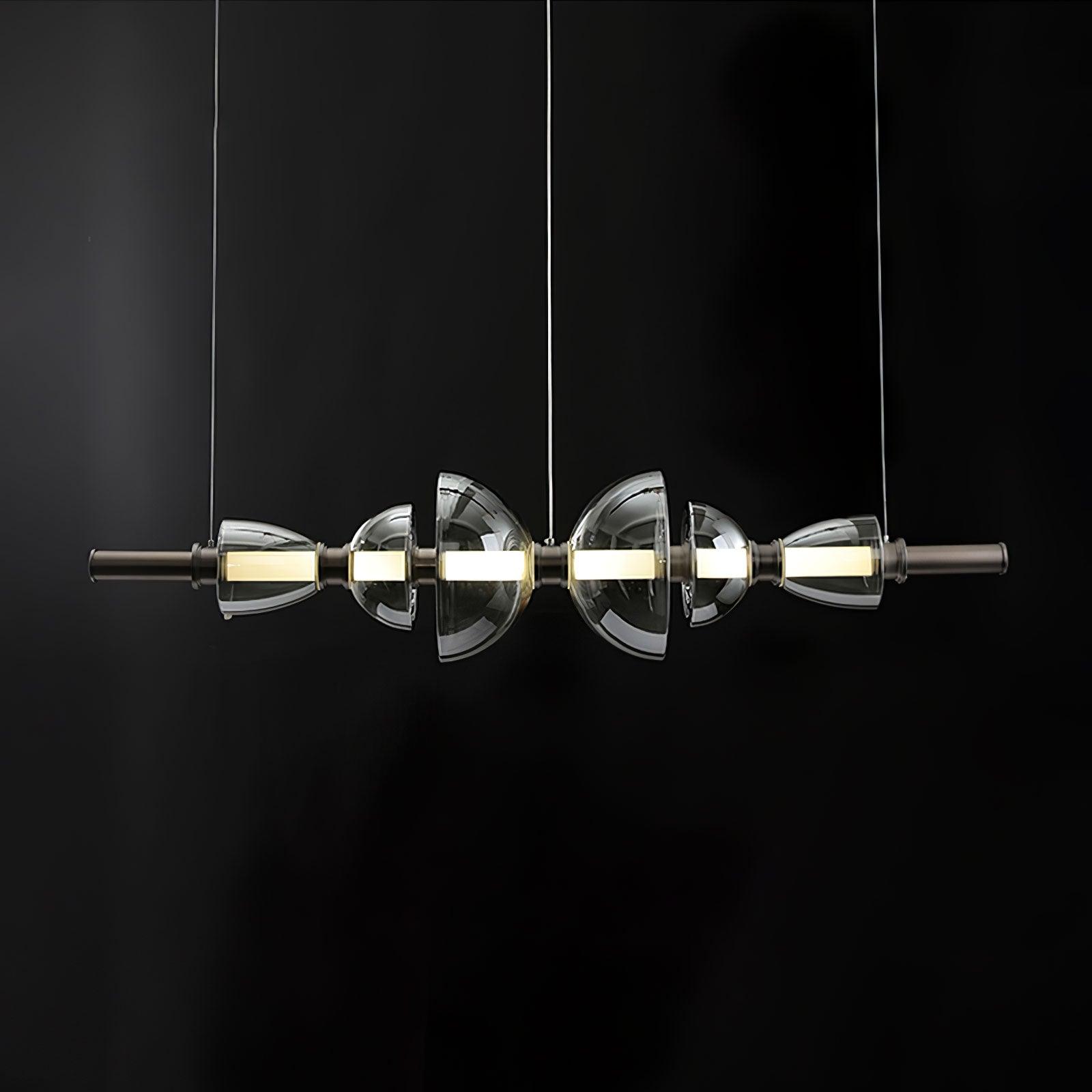 Celand Contemporar Glass Pendant Lamp-Neutral Decor