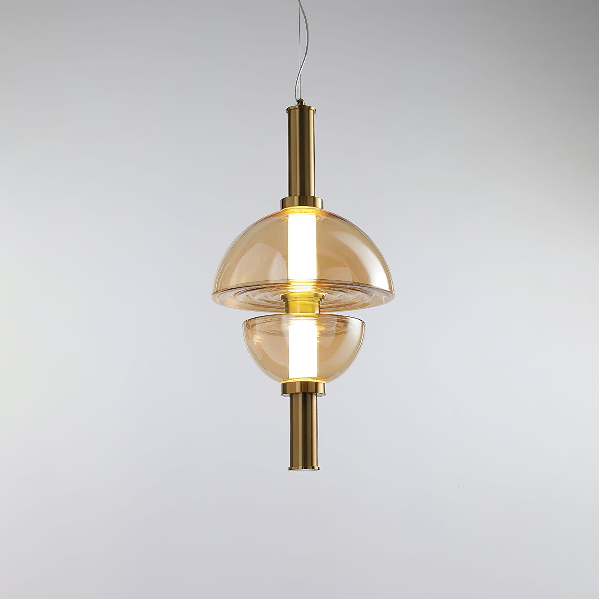 Celand Contemporar Glass Pendant Lamp-Neutral Decor