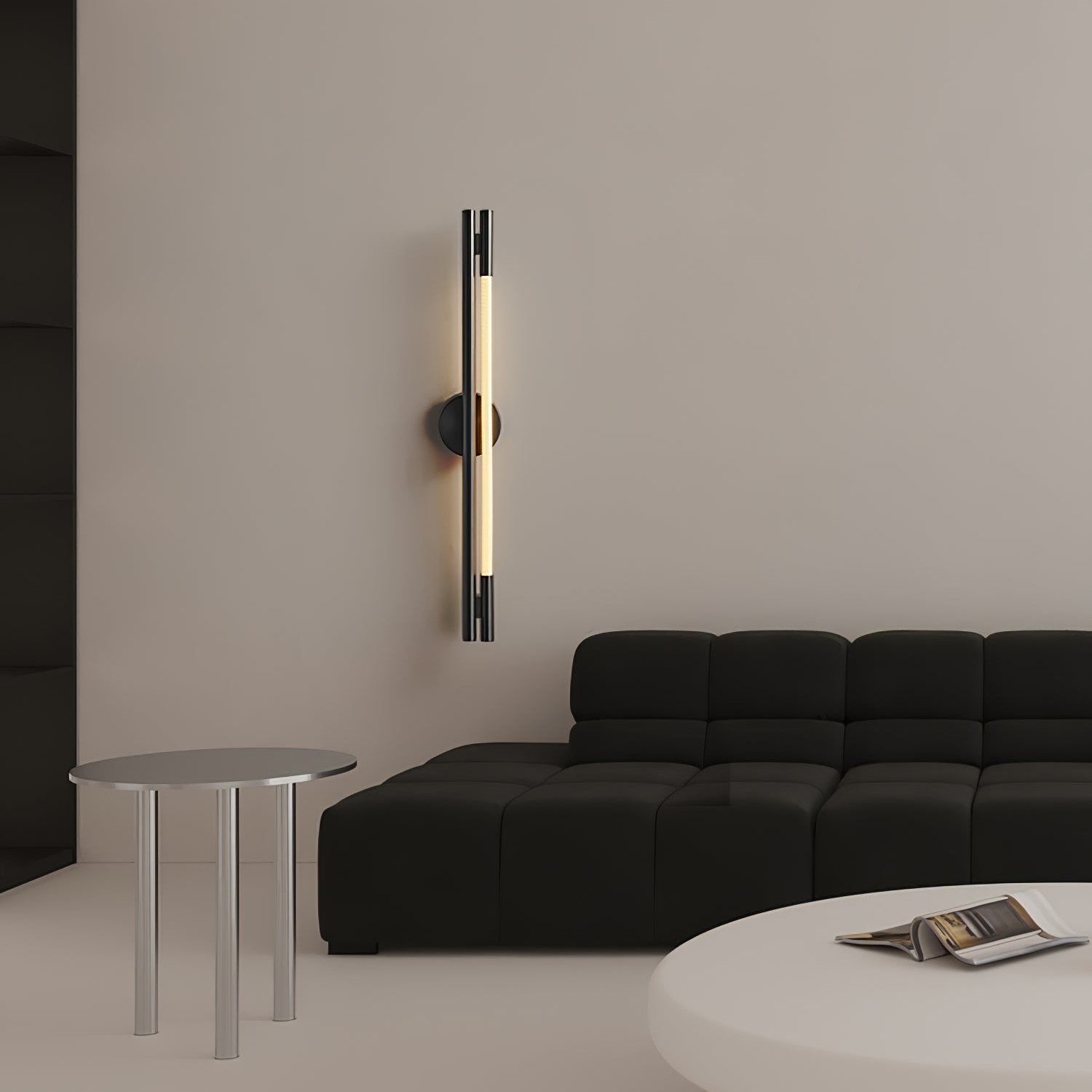 Vavenara Modern Minimalist Rod Wall Light-Neutral Decor