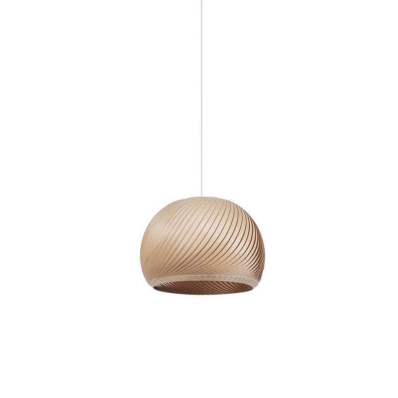 Biltes Vintage Wood Pendant Lamp-Neutral Decor