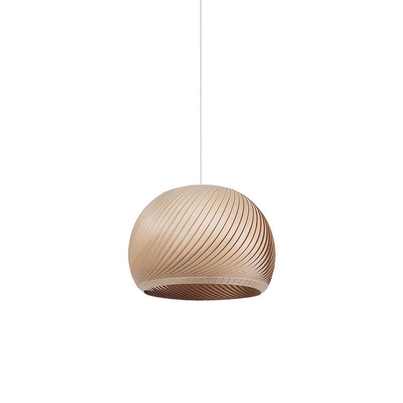 Biltes Vintage Wood Pendant Lamp-Neutral Decor