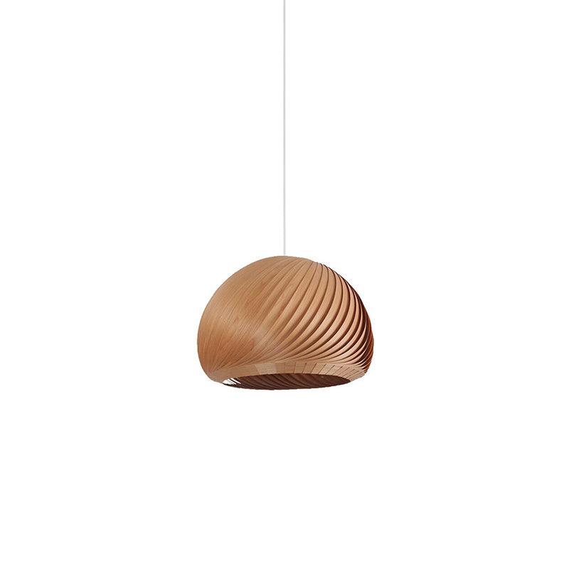 Biltes Vintage Wood Pendant Lamp-Neutral Decor