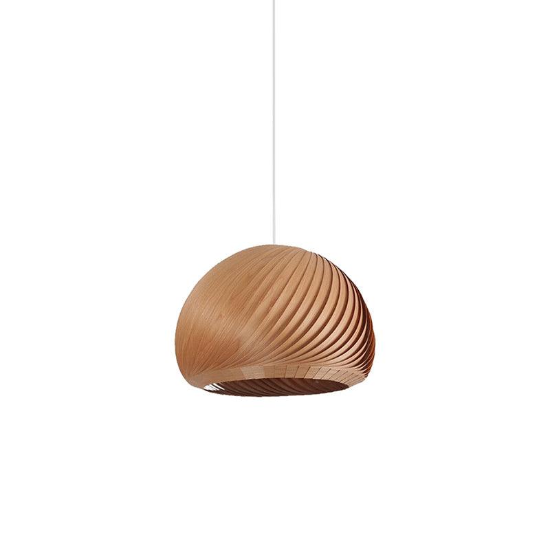 Biltes Vintage Wood Pendant Lamp-Neutral Decor