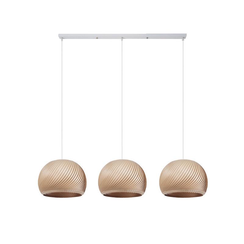 Biltes Vintage Wood Pendant Lamp-Neutral Decor