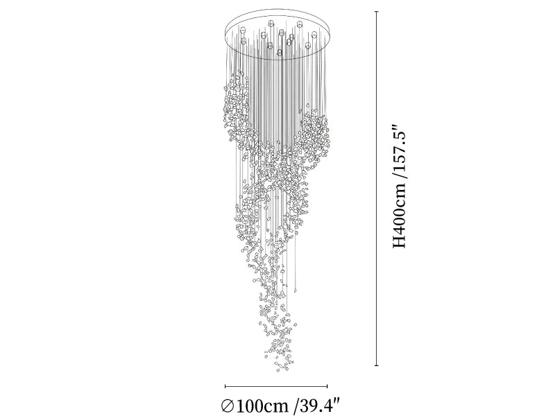 Torrent  Cascade Chandelier