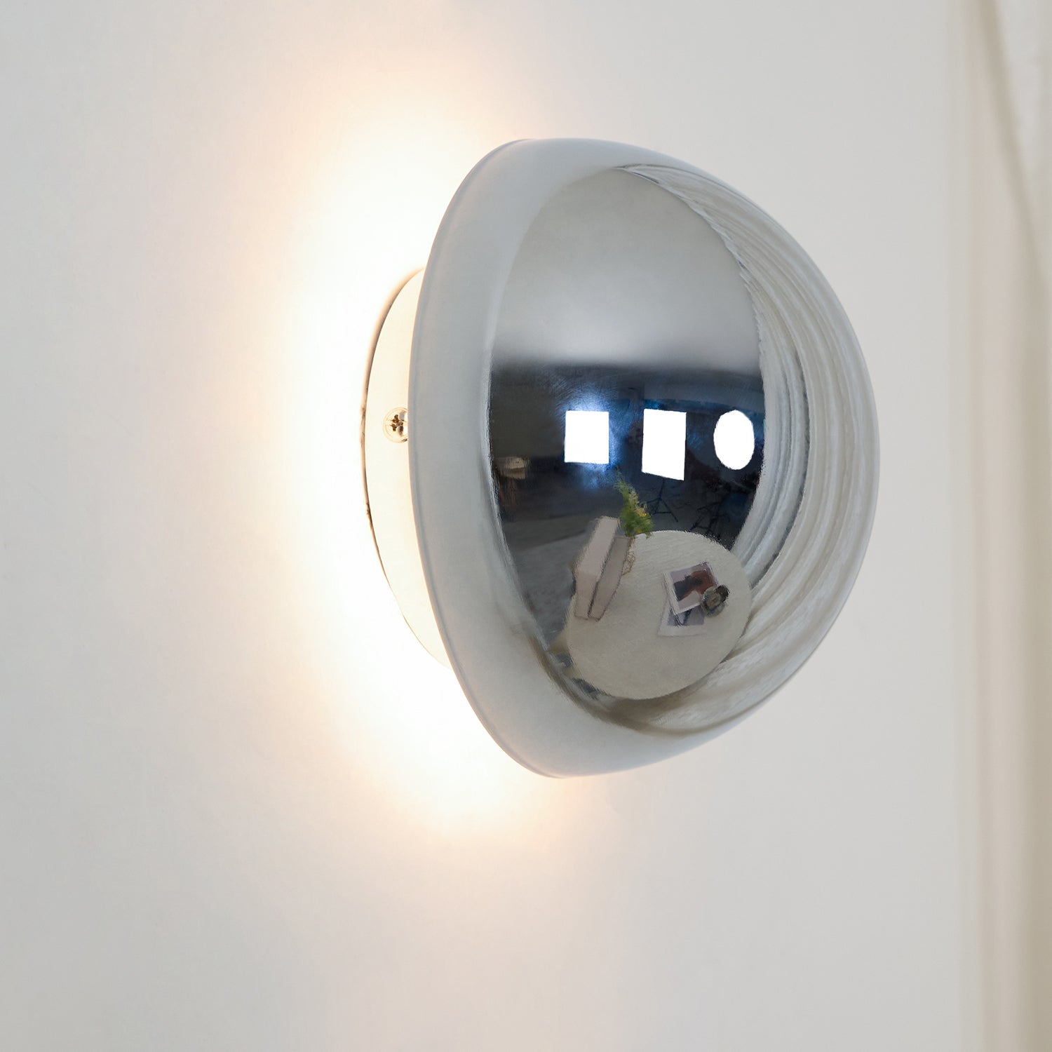 Virixy Modern Minimalist Sphere Sconce Wall Lamp-Neutral Decor