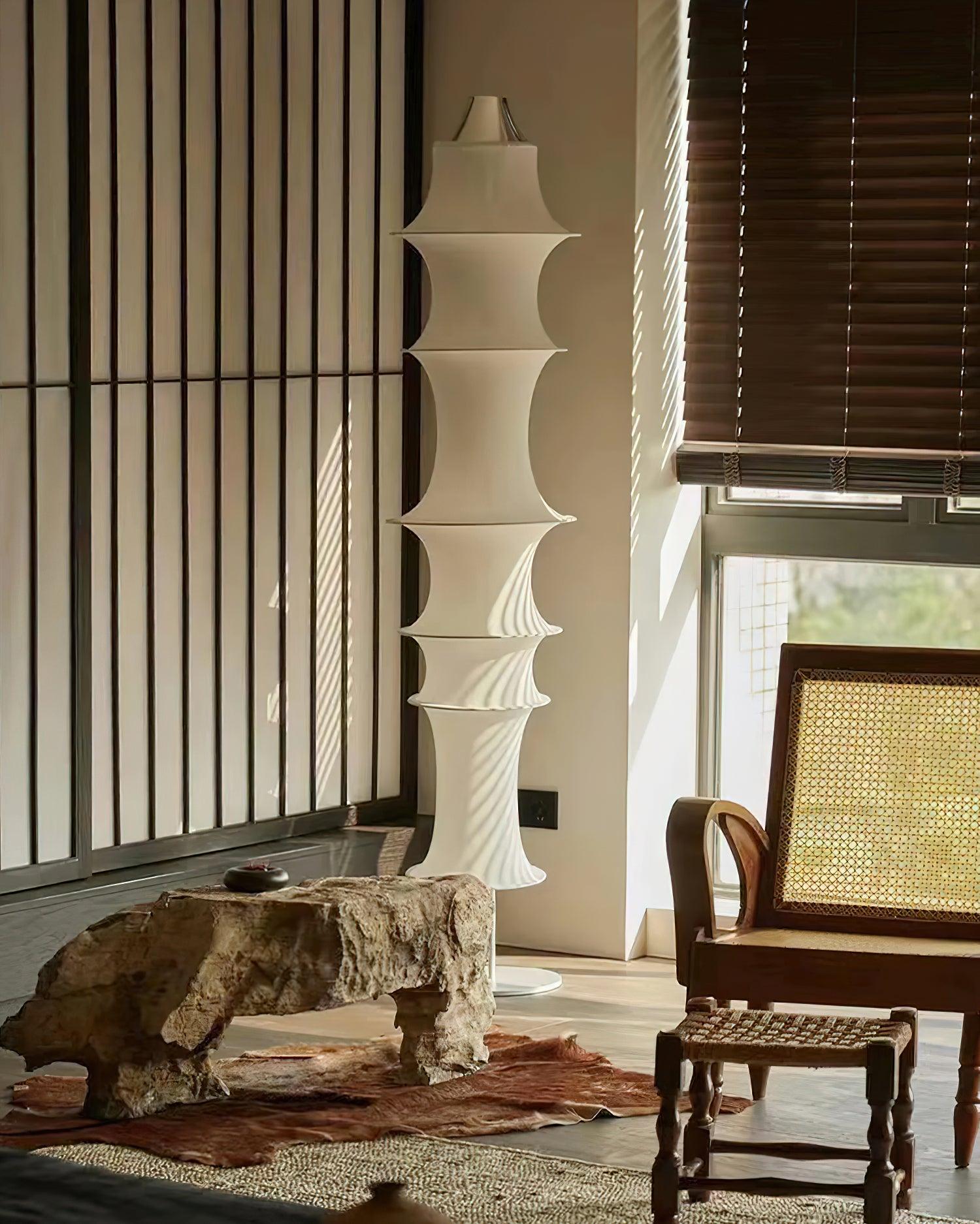 Bhel Floor Lamp-Neutral Decor