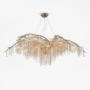 Aris Postmodern Luxury Twilight Crystal Chandelier-Neutral Decor