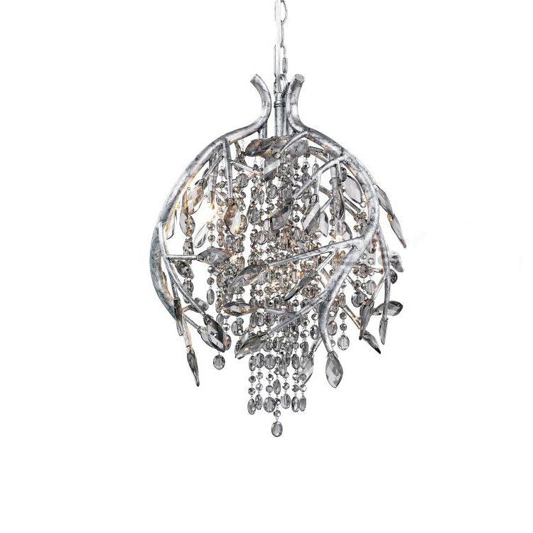 Aris Postmodern Luxury Twilight Crystal Chandelier-Neutral Decor