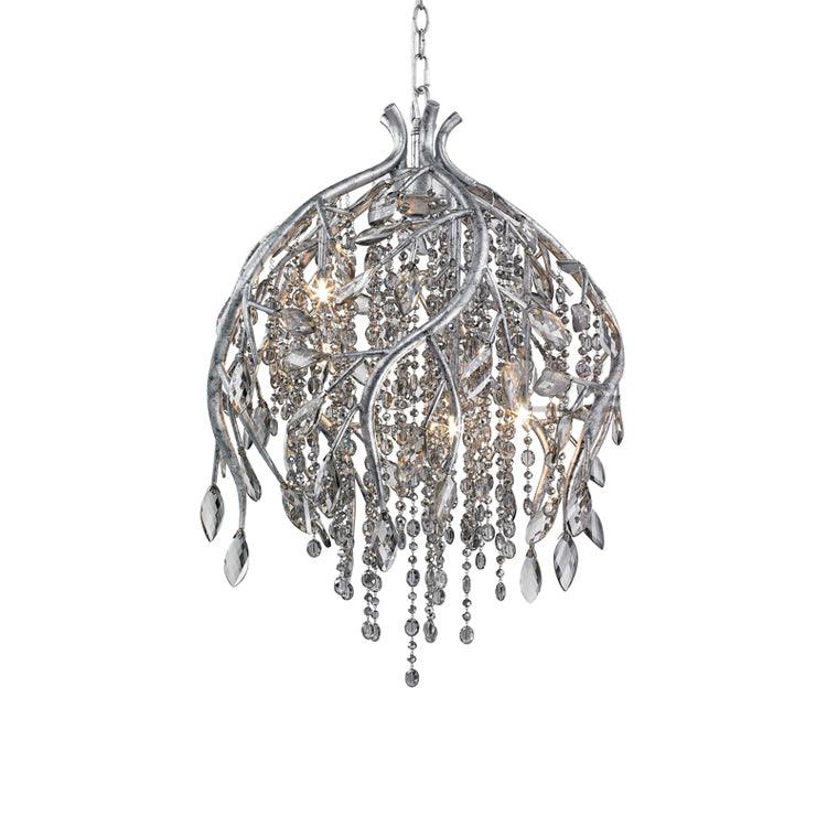 Aris Postmodern Luxury Twilight Crystal Chandelier-Neutral Decor