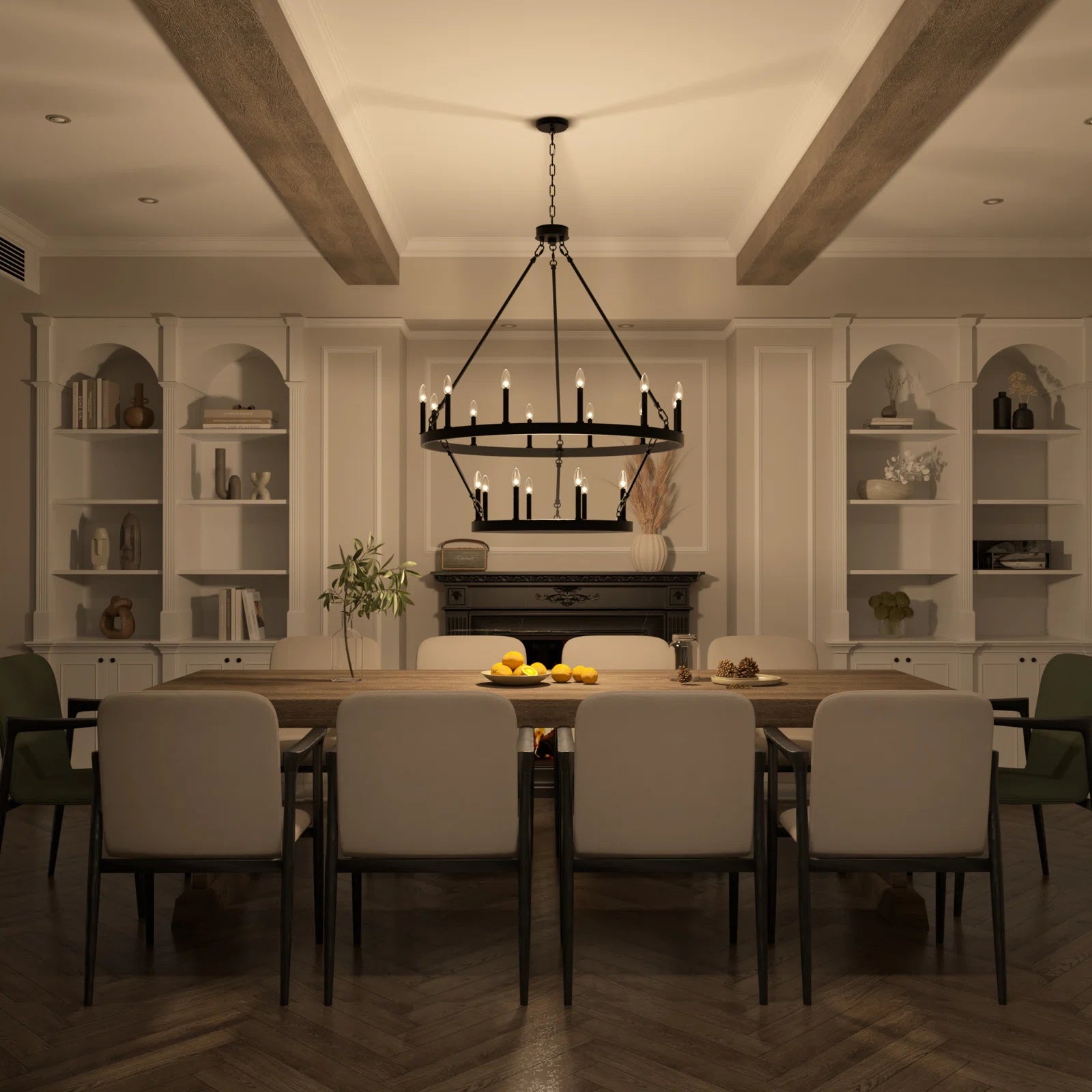Mjolkuvyo Modern Minimalist Metal Chandelier