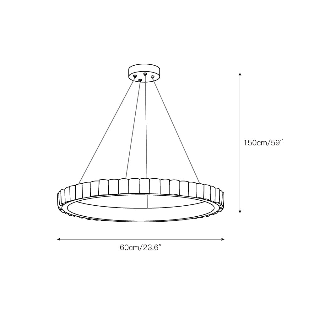 Lyra Postmodern Luxury Stainless Alabaster Chandelier-Neutral Decor
