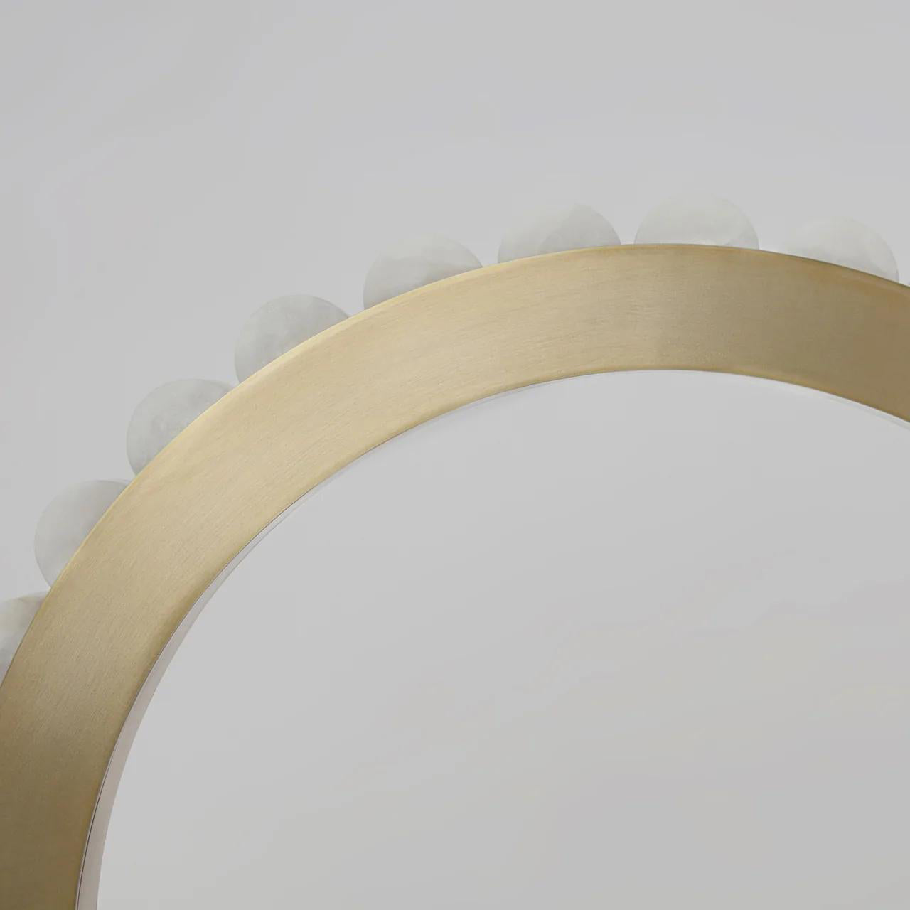 Lyra Postmodern Luxury Stainless Alabaster Chandelier-Neutral Decor