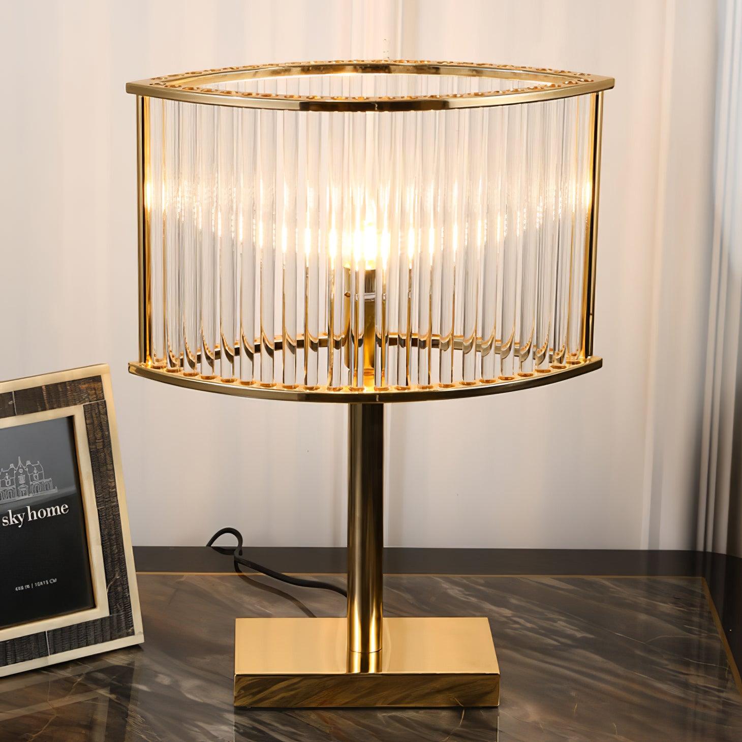 Emerson Modern Table Lamp-Neutral Decor
