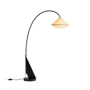 Avenir Arc Floor Lamp in a modern living room setting.