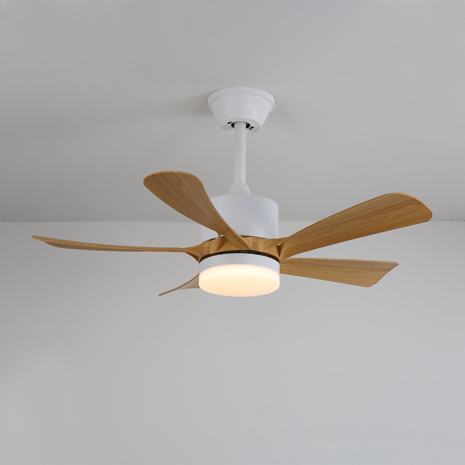 Sylven Modern Wood Ceiling Fan Light-Neutral Decor