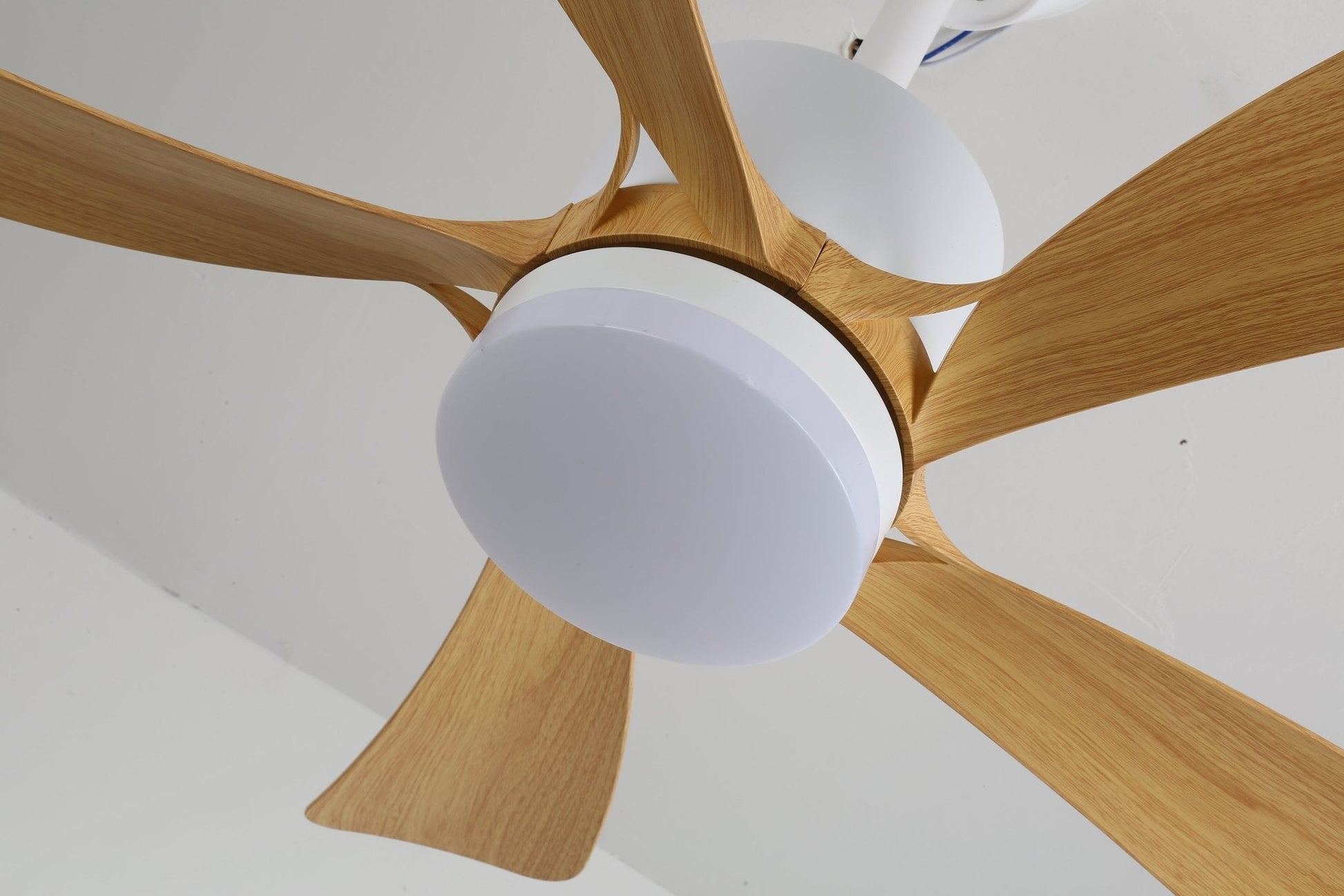 Sylven Modern Wood Ceiling Fan Light-Neutral Decor