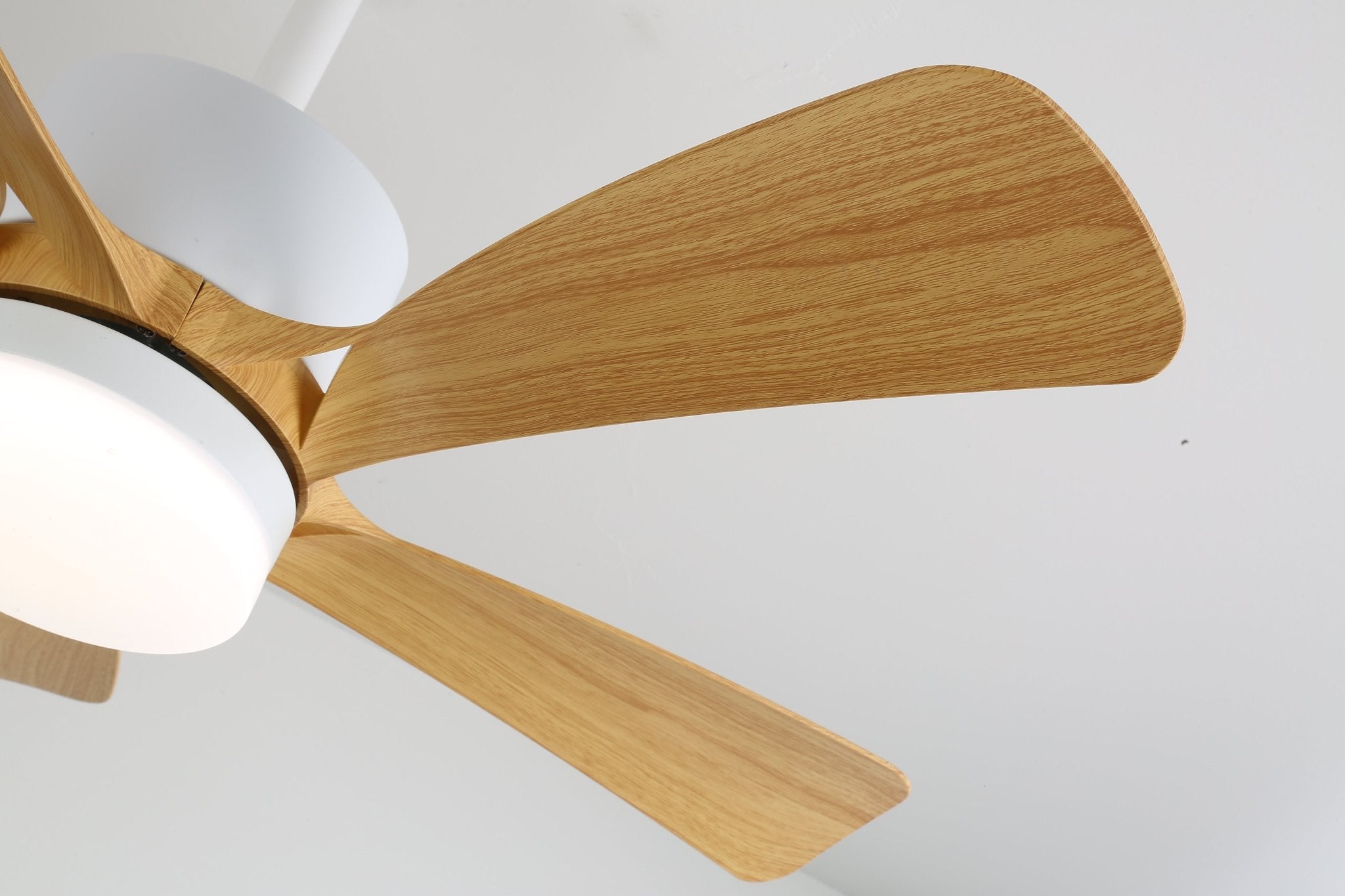 Sylven Modern Wood Ceiling Fan Light-Neutral Decor