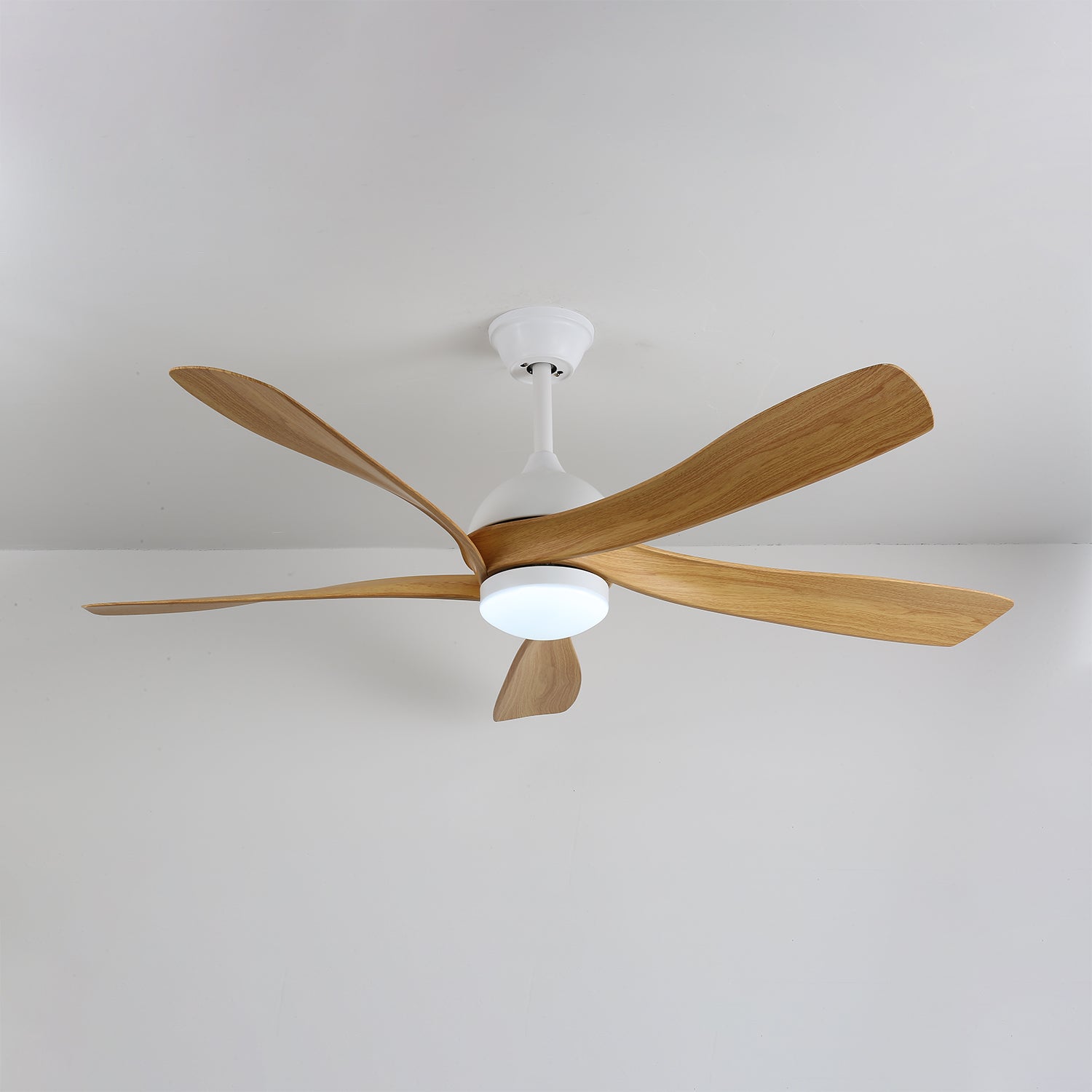 Sylven Modern Wood Ceiling Fan Light-Neutral Decor