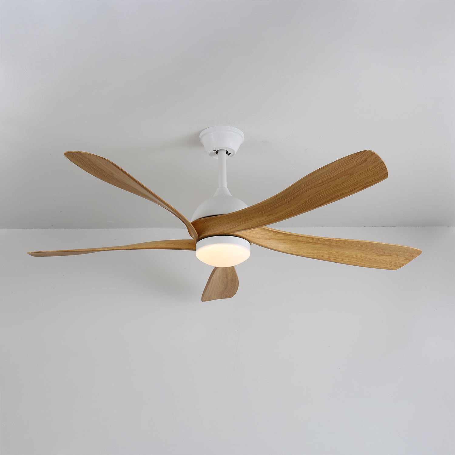 Sylven Modern Wood Ceiling Fan Light-Neutral Decor