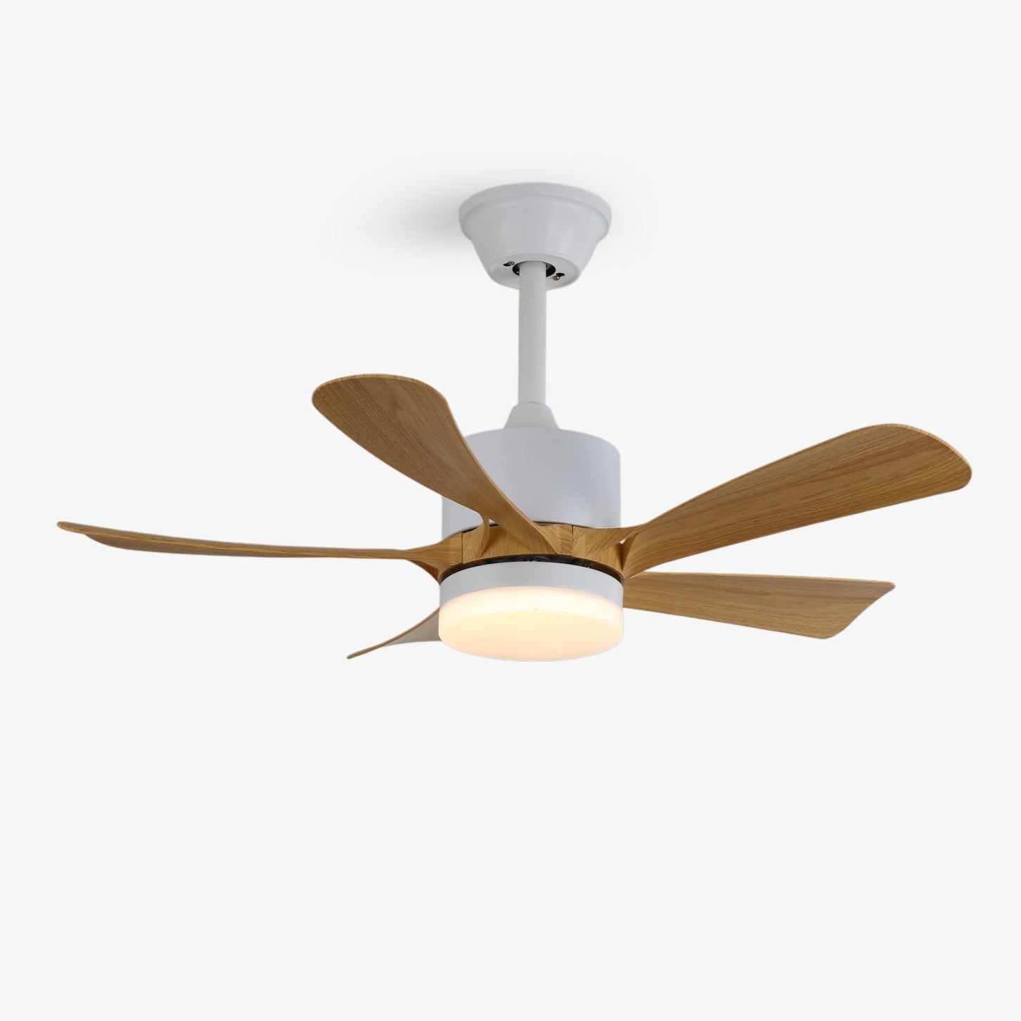 Sylven Modern Wood Ceiling Fan Light-Neutral Decor