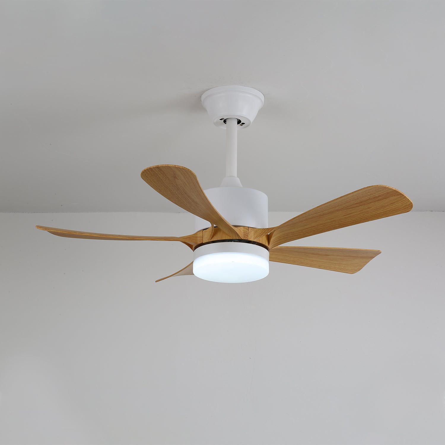 Sylven Modern Wood Ceiling Fan Light-Neutral Decor