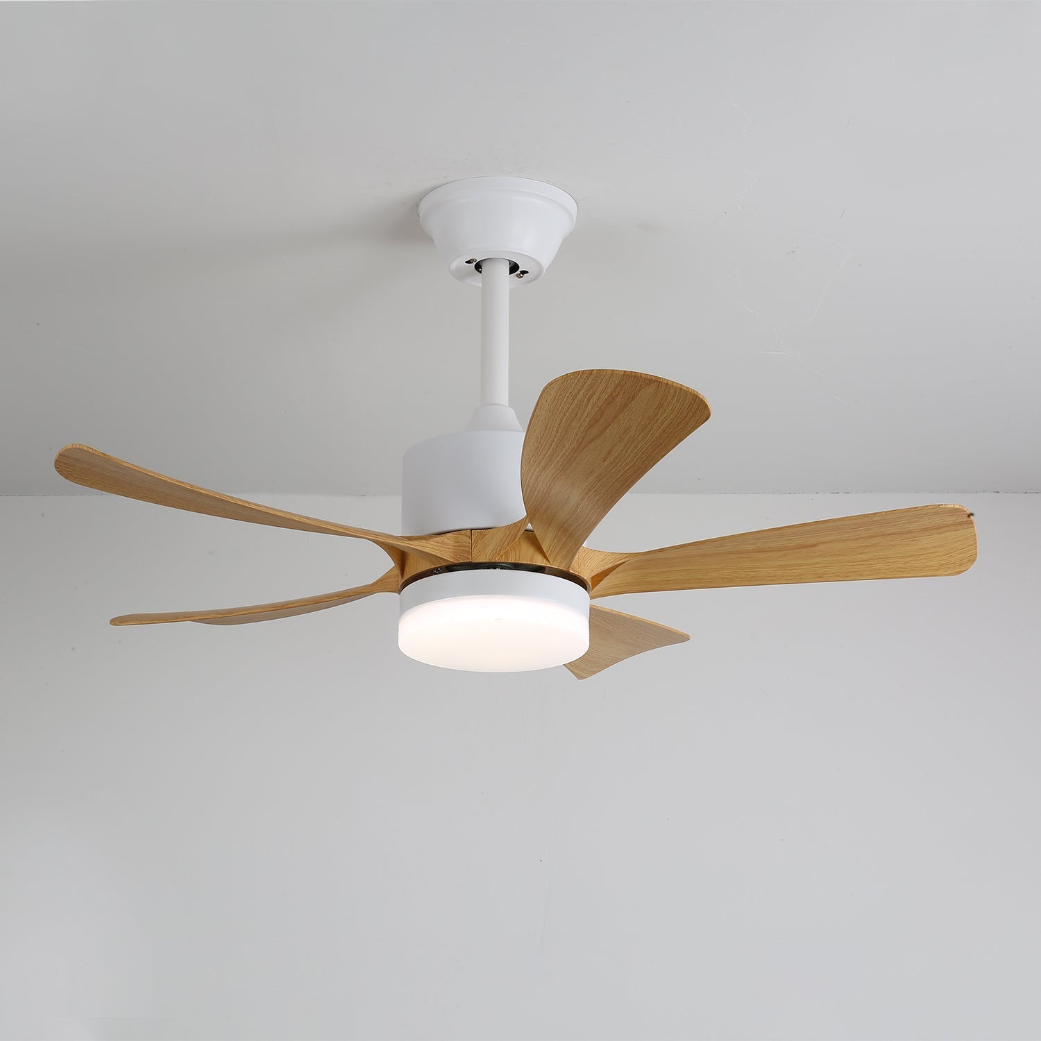 Sylven Modern Wood Ceiling Fan Light-Neutral Decor