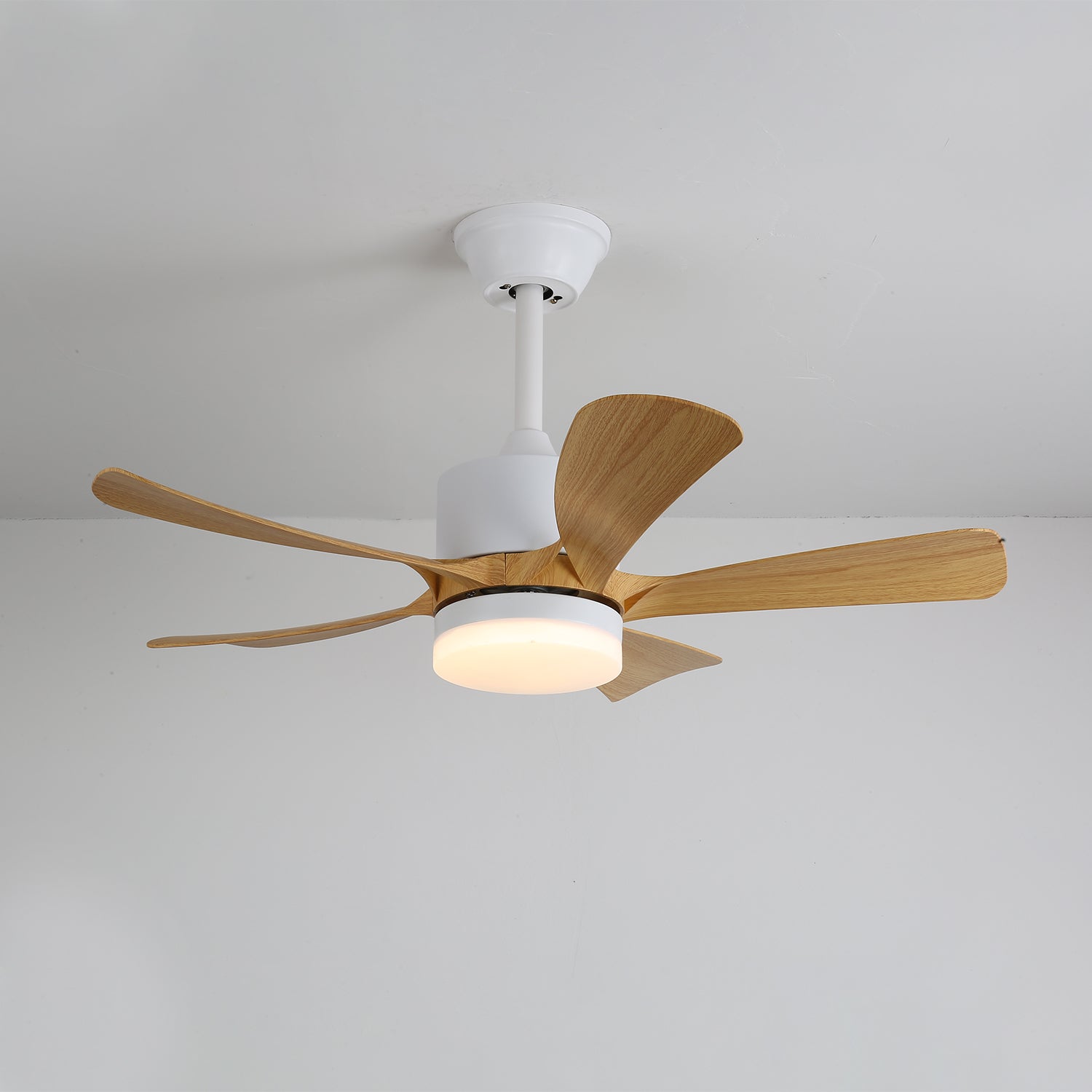 Sylven Modern Wood Ceiling Fan Light-Neutral Decor