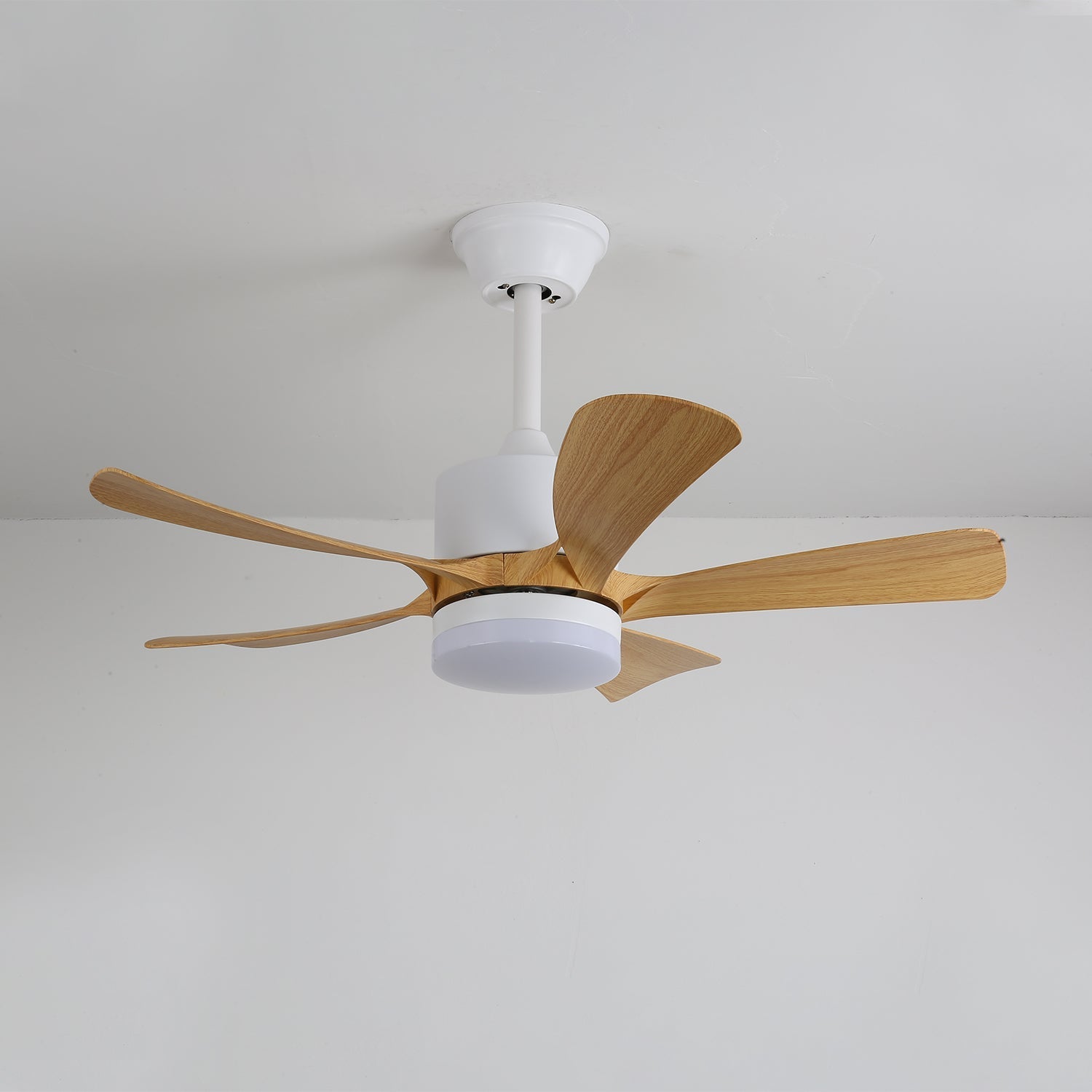 Sylven Modern Wood Ceiling Fan Light-Neutral Decor