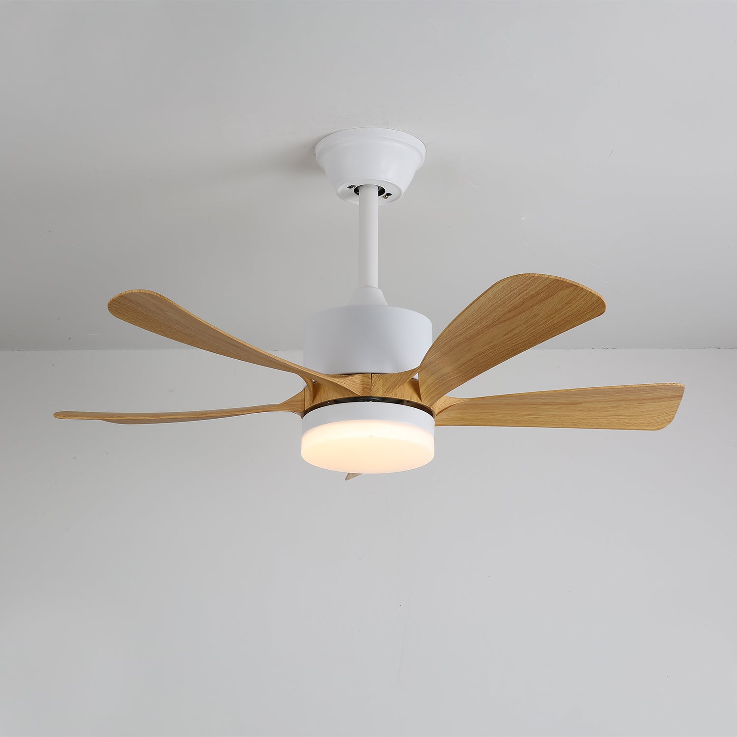 Sylven Modern Wood Ceiling Fan Light-Neutral Decor