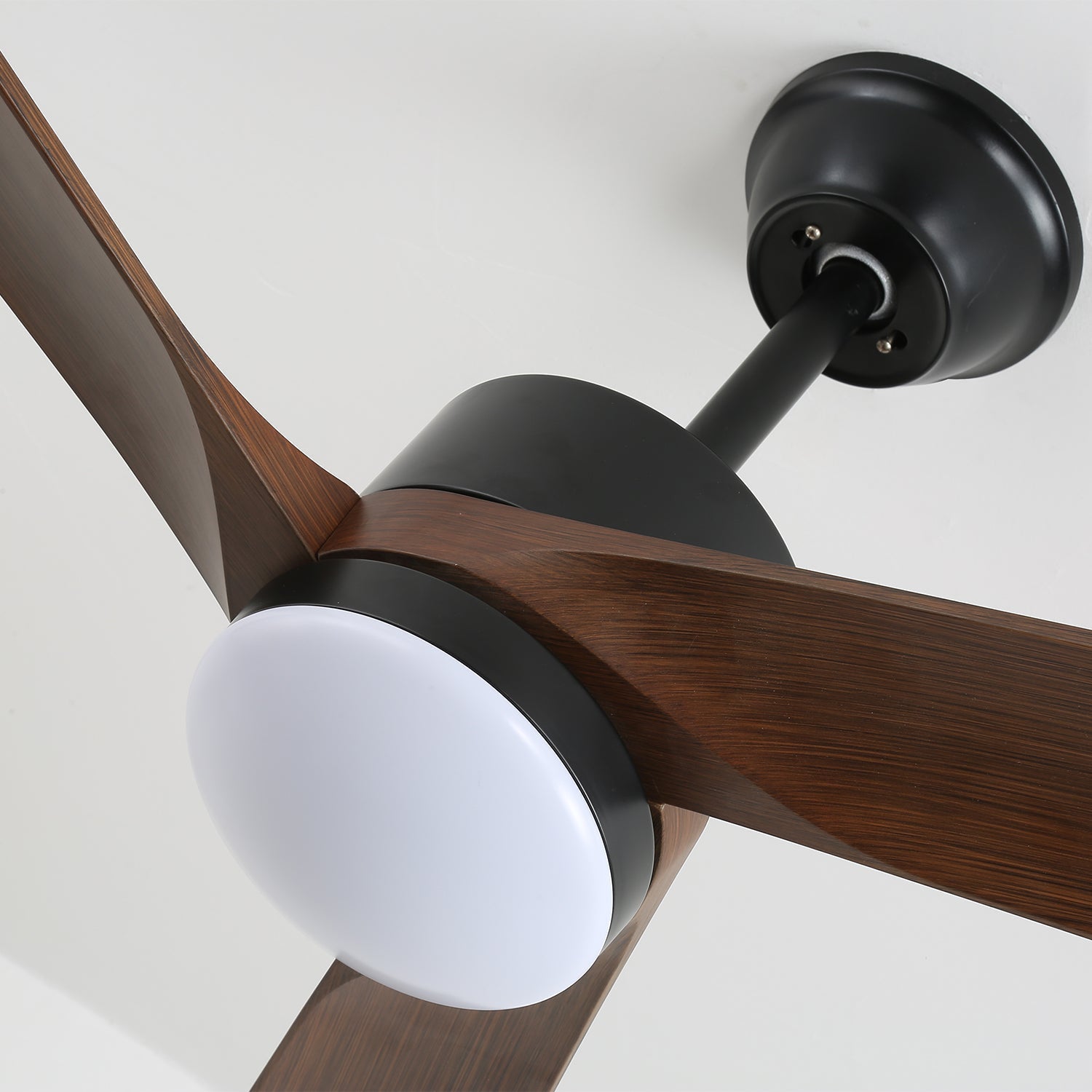 Evraeis Modern Wood Ceiling Fan Light-Neutral Decor