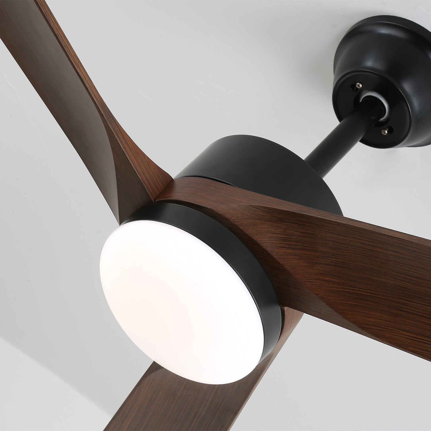 Evraeis Modern Wood Ceiling Fan Light-Neutral Decor