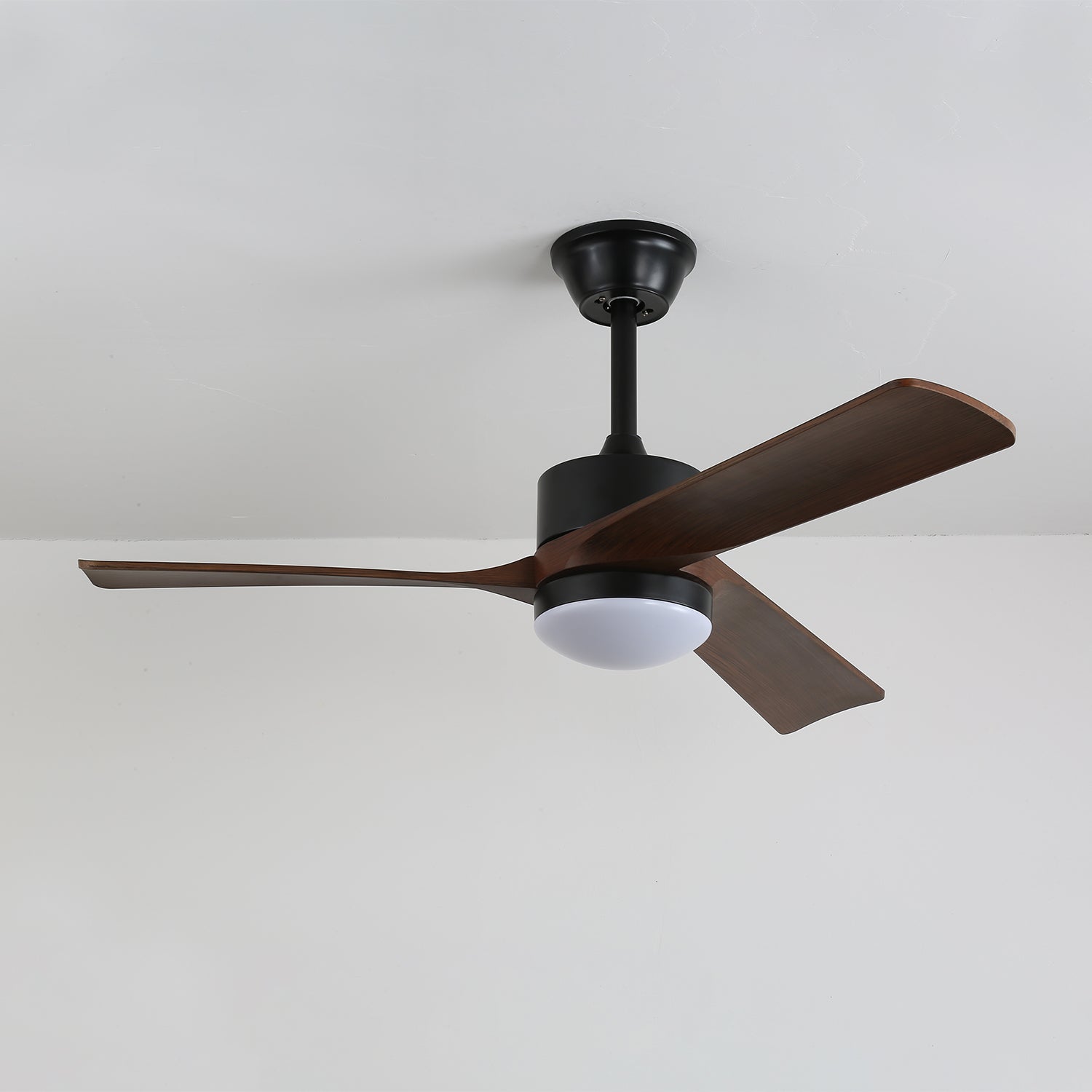 Evraeis Modern Wood Ceiling Fan Light-Neutral Decor