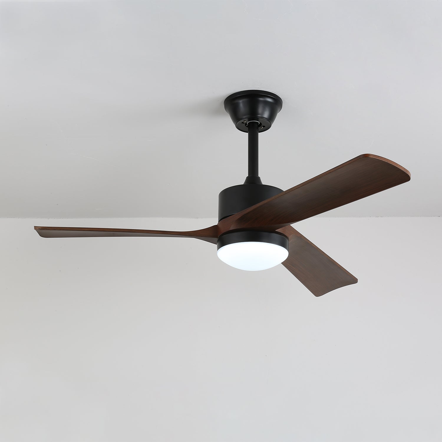Evraeis Modern Wood Ceiling Fan Light-Neutral Decor
