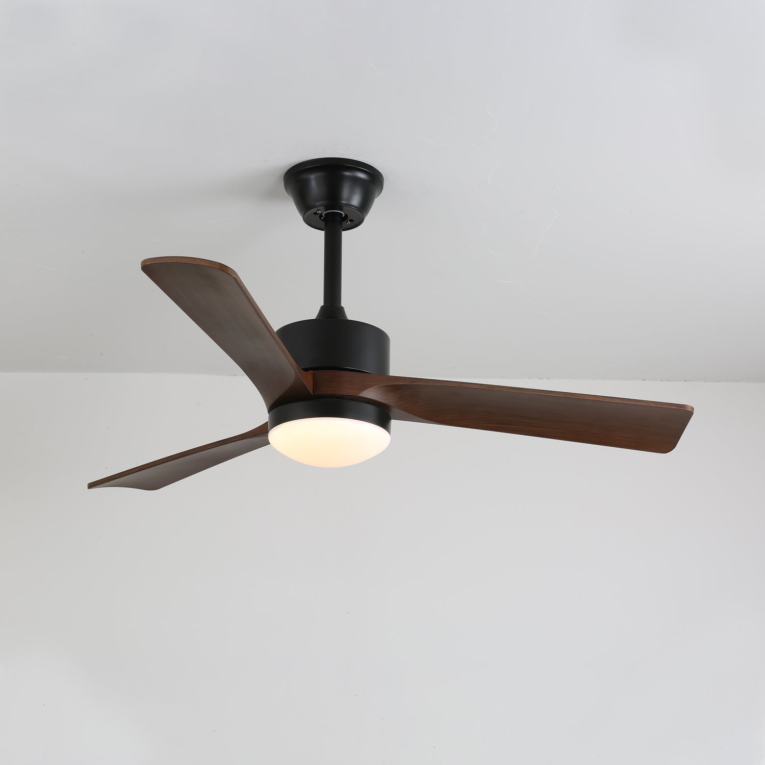 Evraeis Modern Wood Ceiling Fan Light-Neutral Decor